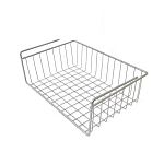Корзина сетчатая навесная 400*260*110 мм, на полку 16 мм, оцинк