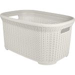 Корзина для хранения Plast Team Melange 35л 530х356х255 мм молочный туман (упаковка 5 шт.)