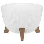 Кашпо ПЕТАЛИС D250мм 4,2л Белый (упаковка 4 шт.)