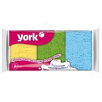 Губки для посуды Колор Люкс YORK 3шт.