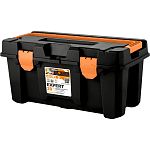 Ящик для инструментов Blocker Expert 20 с ручкой-замком черный/оранжевый (упаковка 6 шт.)
