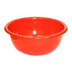 Таз круглый Классика 12л (10) красный (упаковка 10 шт.)