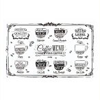 Салфетка сервировочная ПВХ 26х41 см Кофемания (упаковка 20 шт.)