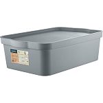 Ящик для хранения Keeplex Trendy 14 л 45,2х29,8х14 см серый топаз (упаковка 8 шт.)