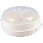 Пароварка 2,5 л для СВЧ (молочный ) (упаковка 12 шт.)