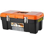 Ящик для инструментов Blocker Expert 22 с металлическими замками черный/оранжевый (упаковка 7 шт.)