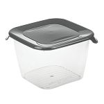 Емкость для продуктов ПРАКТИК 1,5л Графитовый