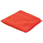 Салфетка из микрофибры М-02Есо, цвет: красный, размер: 25х25см