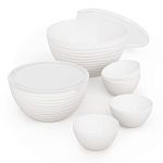 Набор чаш Оазис 0,35л х 4шт, 2,5л и 4л, Белый (упаковка 12 шт.)