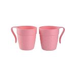 Чашка DRINA Twins 0,33л розовый