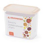 Емкость универсальная Лайт 2л, Бежевый (упаковка 16 шт.)