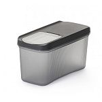 Емкость для сыпучих продуктов Лайн 1л, Графитовый (упаковка 30 шт.)