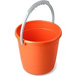 Ведро колор 5л перламутровое оранжевое С402ОРЖ (упаковка 20 шт.)