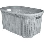 Корзина для хранения Plast Team Melange 35л 530х356х255 мм серый шторм (упаковка 5 шт.)