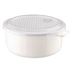 Емкость для холодильника и микроволновой печи 1,8л, Светло-серый (упаковка 18 шт.)