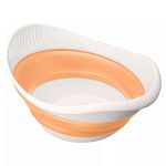 Миска - дуршлаг 2в1 складная Zoom 3,9л, Оранжевый (упаковка 14 шт.)