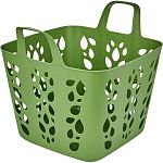 Корзина универсальная SMART SOLUTION 25 л. оливковый (упаковка 5 шт.)