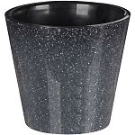 Горшок для цветов Grenada D200 мм, 4л с дренажной вставкой (светло-серый) (упаковка 12 шт.)