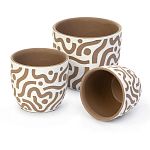 Горшок цветочный керамический Санти 1,2л (упаковка 18 шт.)