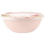 Миска с крышкой Plast Team Pastel 3л персиковая карамель (упаковка 20 шт.)