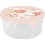 Контейнер для продуктов Plast Team Pastel 0,5 л круглый (упаковка 28 шт.)