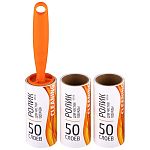 Набор для чистки одежды LRS-50 (ролик, 2 запасных блока) (упаковка 24 шт.)