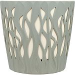 Горшок для цветов InGreen Winds D 340мм/20 л с дренажной вставкой 18,7л утренний туман (упаковка 9 ш