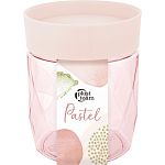 Банка для сыпучих продуктов Plast Team Pastel 0,5л персиковая карамель (упаковка 12 шт.)