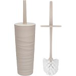 Комплект WC (ершик+подставка) Keeplex Wave бежевый топаз (упаковка 10 шт.)