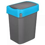 Контейнер для мусора smart bin 50л (синий) (упаковка 3 шт.)