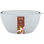 Салатник Sugar&Spice Vanilla с крышкой 5л трюфель (упаковка 16 шт.)