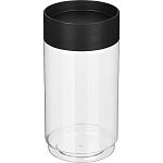 Емкость для сыпучих продуктов Asti 1,0л черный (упаковка 12 шт.)