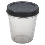 Емкость для продуктов РОЛЛ 0,75л Графитовый (упаковка 18 шт.)