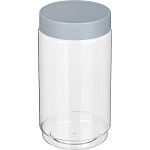 Емкость для сыпучих продуктов Modena 1,0л (серый) (упаковка 12 шт.)