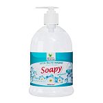 Крем-мыло жидкое 500мл Soapy Увлажняющее с дозатором