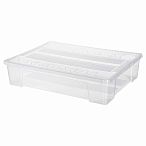 Ящик универсальный, 61 л, 785*588*172 мм, tex-box, бесцветный (упаковка 3 шт.)