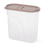 Емкость для сыпучих продуктов 1,75л, с клапаном, Какао (упаковка 12 шт.)