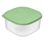 Контейнер для продуктов Verona квадратный 0,42л с гибкой крышкой Зеленый (упаковка 72 шт.)