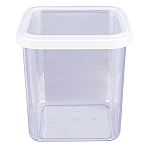 Банка для сыпучих продуктов Cubbo Scandi 0,9л Белый (упаковка 18 шт.)