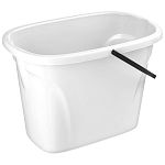 Ведро Good прямоугольное 8л (белый) (упаковка 18 шт.)