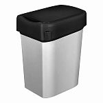 Контейнер для мусора metal bin 25л (черный) (упаковка 4 шт.)