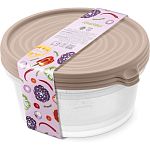 Контейнер Сальваре набор 3 шт 1л Мокко С238МОКК (упаковка 16 шт.)