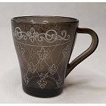 Кружка для чая 250мл. арт.1649-НГ (Французская лилия. Графит)