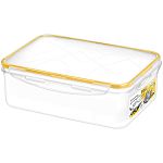 Контейнер для продуктов Modena прямоугольный 2,5л с защелками Белый (упаковка 7 шт.)