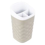 Стакан для зубных щеток Reef (серо-зеленый) (упаковка 12 шт.)