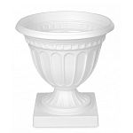 Вазон Олимпия 12л (белый) (упаковка 5 шт.)