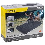 Матрас надувной двухместный Queen-size с насосом и подушками 203*152*22 см 21470 Avenli