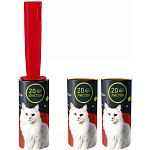 Ролик для чистки одежды (20 листов) с запасными блоками (2х20 листов) в комплекте