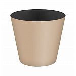 Горшок для цветов Rosemary D200 мм, 4л с дренажной вставкой бежевый (упаковка 12 шт.)