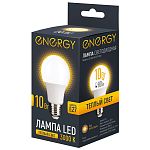 Лампа светодиодная Energy LED А60-10-E27-3000